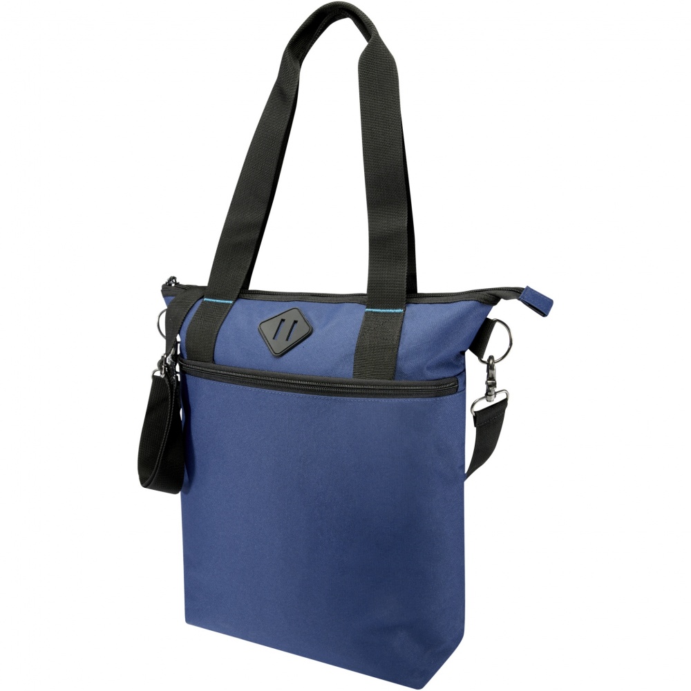 Logotrade promotional merchandise picture of: REPREVE® Our Ocean™ 15" GRS RPET laptop tote bag 12L