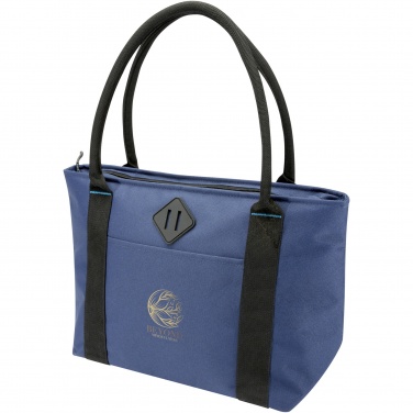 Logo trade promotional items image of: REPREVE® Our Ocean™ 12-can GRS RPET cooler tote bag 11L