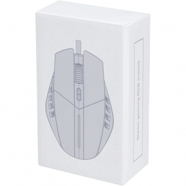 Logo trade corporate gift photo of: Gleam RGB gaming mouse