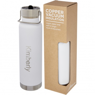 Logo trade promotional merchandise picture of: Thor 750 ml copper vacuum insulated sport bottle