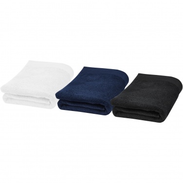 Logo trade promotional giveaways image of: Chloe 550 g/m² cotton towel 30x50 cm