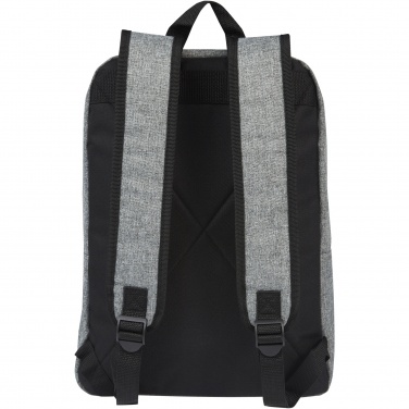 Logo trade promotional items image of: Reclaim 15" GRS recycled two-tone laptop backpack 14L