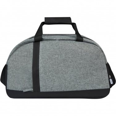 Logo trade promotional merchandise image of: Reclaim GRS recycled two-tone sport duffel bag 21L
