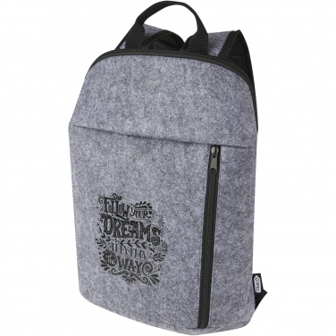 Logo trade promotional product photo of: Felta GRS recycled felt cooler backpack 7L