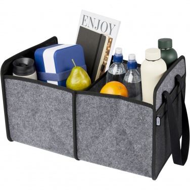 Logo trade promotional giveaway photo of: Felta GRS recycled felt foldable car organiser