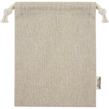 Logotrade promotional giveaways photo of: Pheebs 150 g/m² GRS recycled cotton gift bag small 0.5L