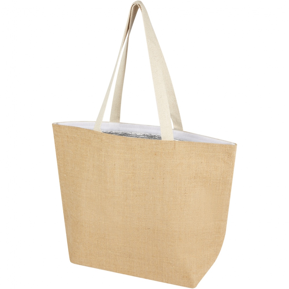 Logotrade corporate gifts photo of: Juta 300 g/m² jute cooler tote bag 12L