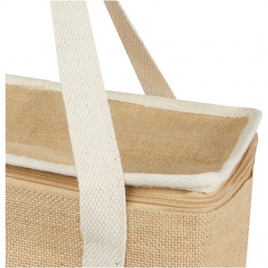 Logo trade corporate gifts picture of: Juta 300 g/m² jute cooler bag 19L