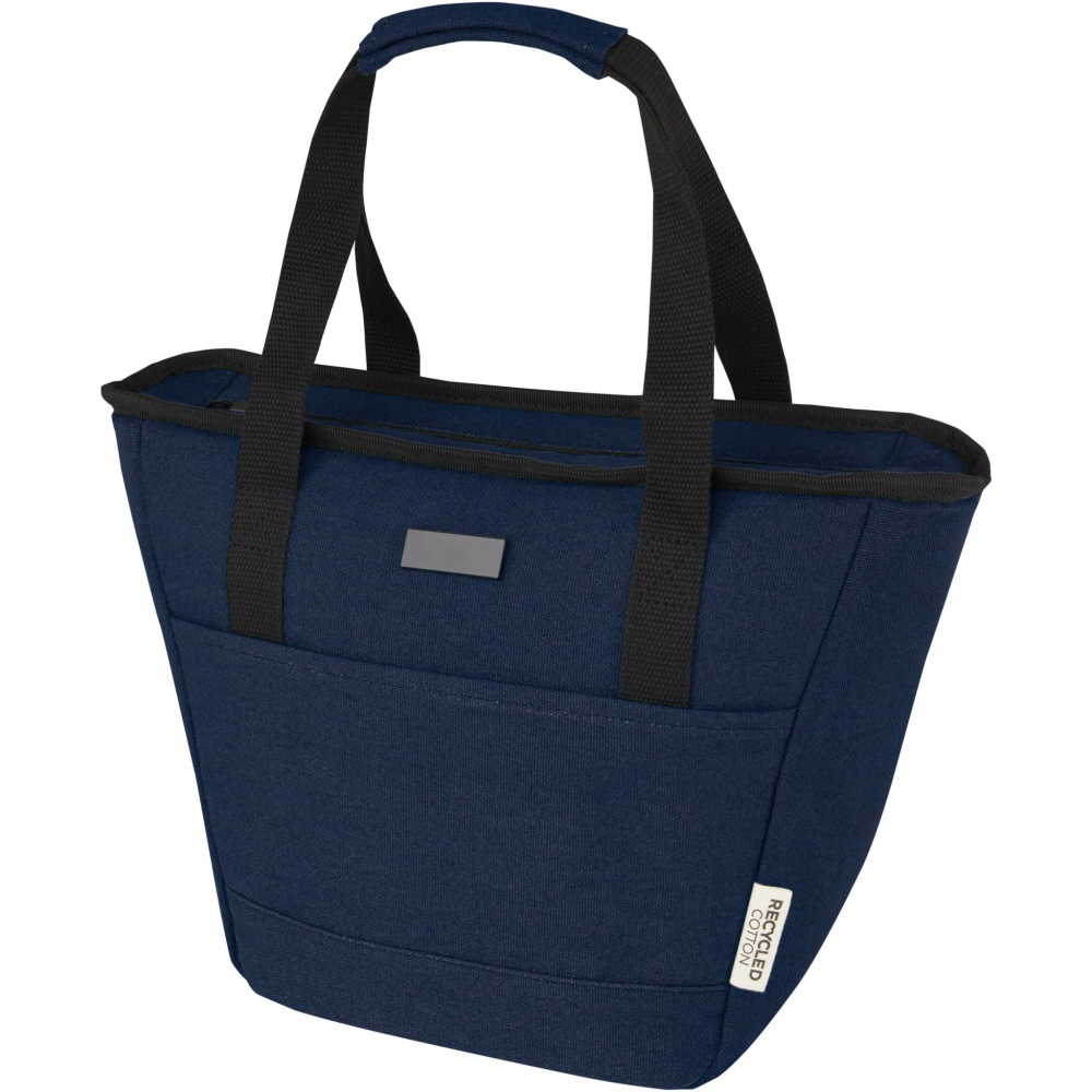 Logotrade promotional giveaways photo of: Joey 9-can GRS recycled canvas lunch cooler bag 6L