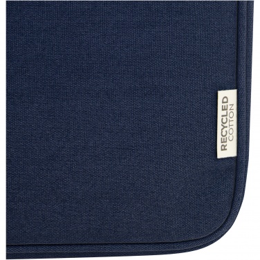 Logotrade promotional merchandise picture of: Joey 14" GRS recycled canvas laptop sleeve 2L