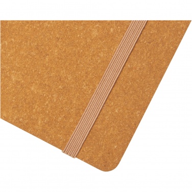 Logotrade promotional merchandise photo of: Kilau recycled leather notebook 