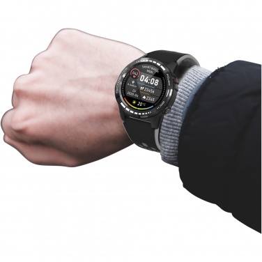 Logo trade corporate gifts image of: Prixton Smartwatch GPS SW37