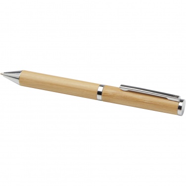 Logotrade promotional giveaways photo of: Apolys bamboo ballpoint and rollerball pen gift set 