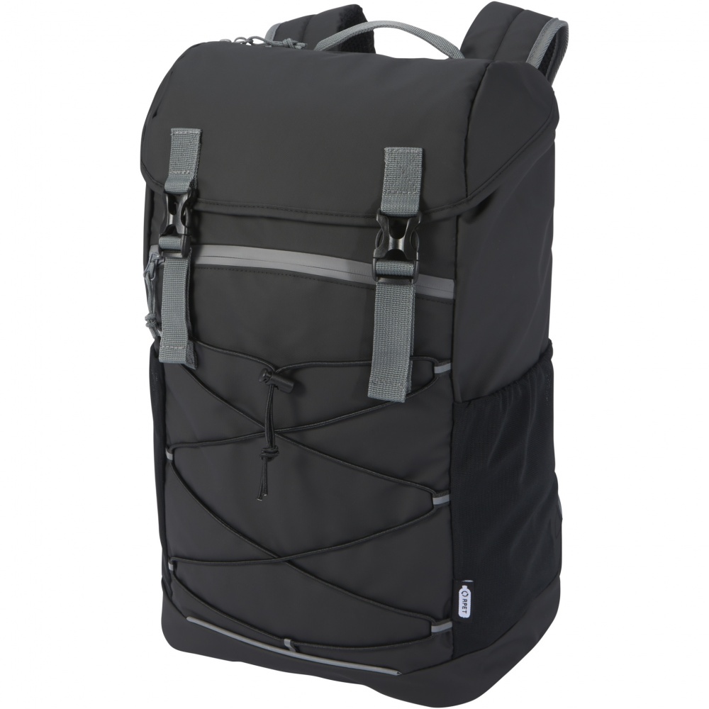 Logotrade business gifts photo of: Aqua 15.6" GRS recycled water resistant laptop backpack 23L