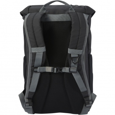 Logo trade advertising product photo of: Aqua 15.6" GRS recycled water resistant laptop backpack 23L
