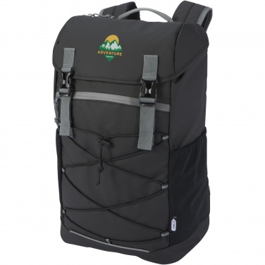 Logotrade promotional gift picture of: Aqua 15.6" GRS recycled water resistant laptop backpack 23L