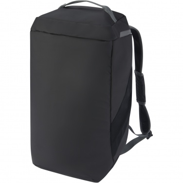 Logo trade promotional products image of: Aqua GRS recycled water resistant duffel backpack 35L