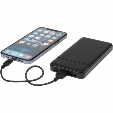 Logotrade corporate gifts photo of: Loop 10.000 mAh recycled plastic power bank 