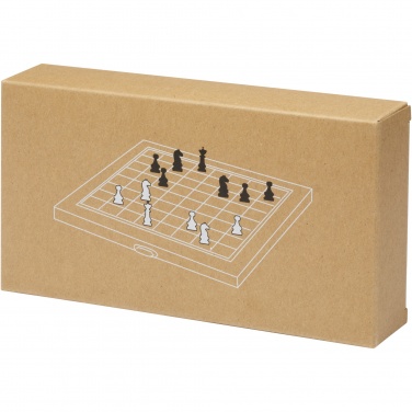 Logo trade corporate gifts image of: King wooden chess set