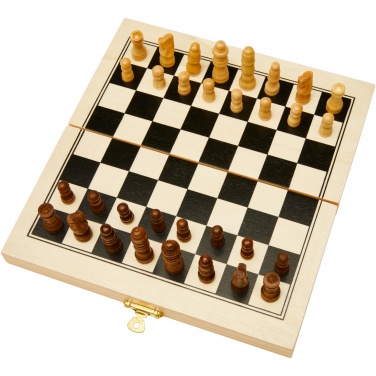 Logotrade promotional product picture of: Mugo 3-in-1 wooden game set