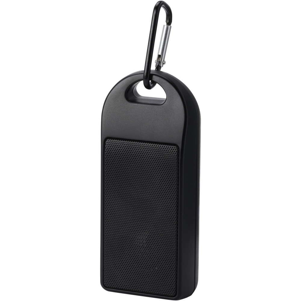 Logo trade promotional giveaways picture of: Omni 3W IPX4 RCS recycled plastic Bluetooth® speaker