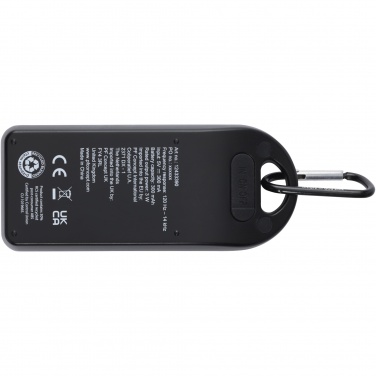 Logo trade promotional products image of: Omni 3W IPX4 RCS recycled plastic Bluetooth® speaker