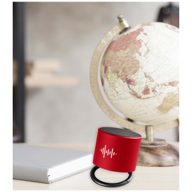 Logo trade promotional items image of: SCX.design S26 light-up ring speaker