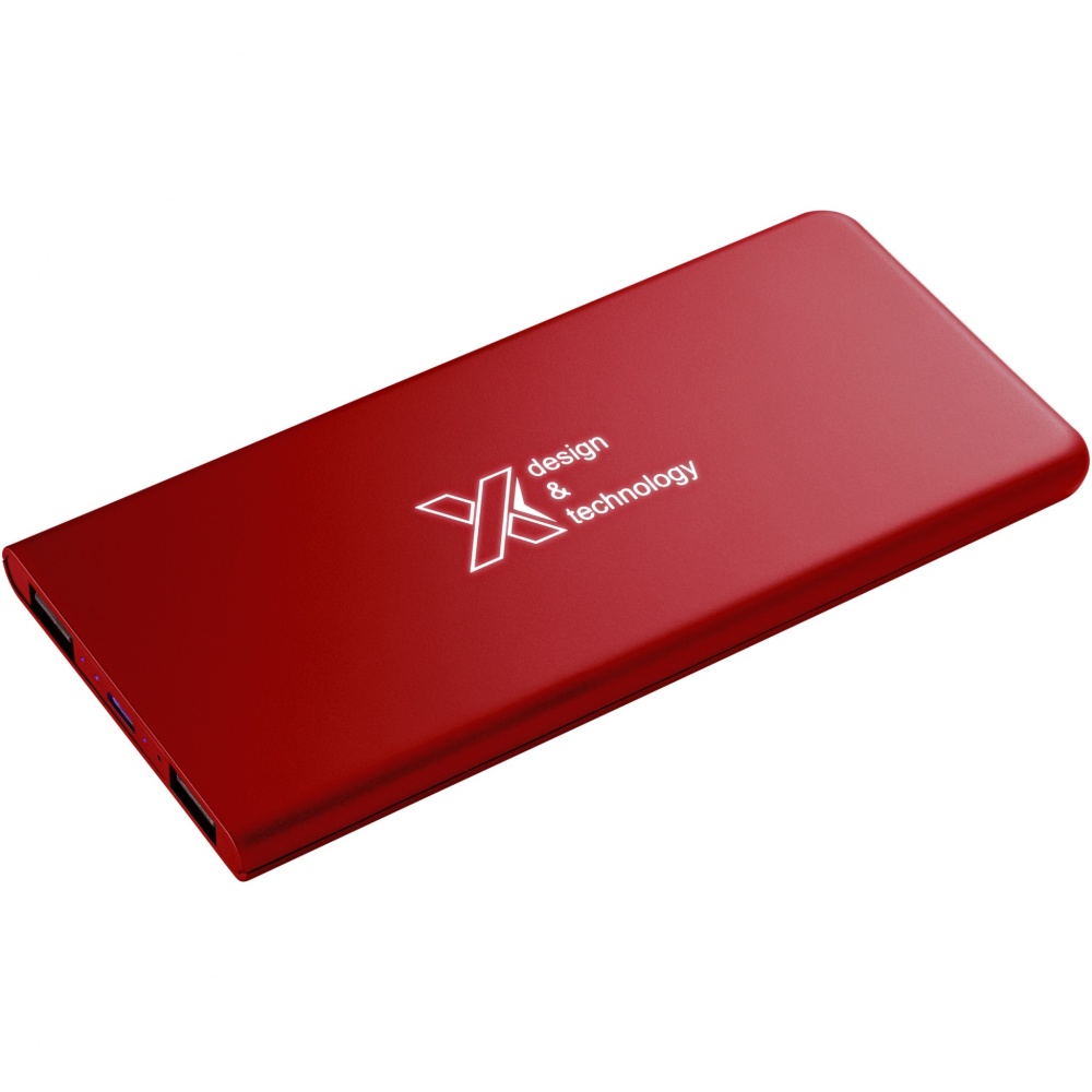 Logotrade promotional product picture of: SCX.design P15 light-up 5000 mAh power bank