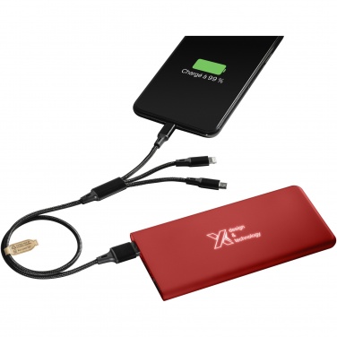 Logo trade promotional product photo of: SCX.design P15 light-up 5000 mAh power bank