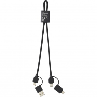 Logotrade promotional gifts photo of: Connect 6-in-1 RCS recycled aluminium 45W quick charge & data transfer cable