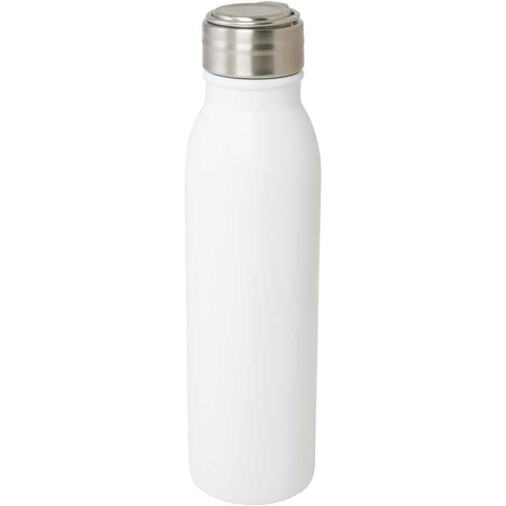 Logo trade business gift photo of: Harper 700 ml RCS certified stainless steel water bottle with metal loop
