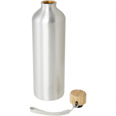 Logo trade promotional gifts picture of: Malpeza 1000 ml RCS certified recycled aluminium water bottle
