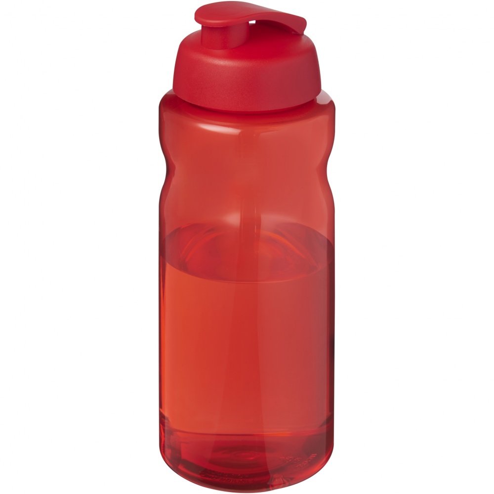 Logo trade business gift photo of: H2O Active® Eco Big Base 1 litre flip lid sport bottle