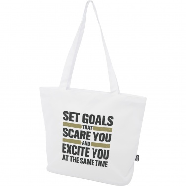 Logo trade promotional merchandise photo of: Panama GRS recycled zippered tote bag 20L