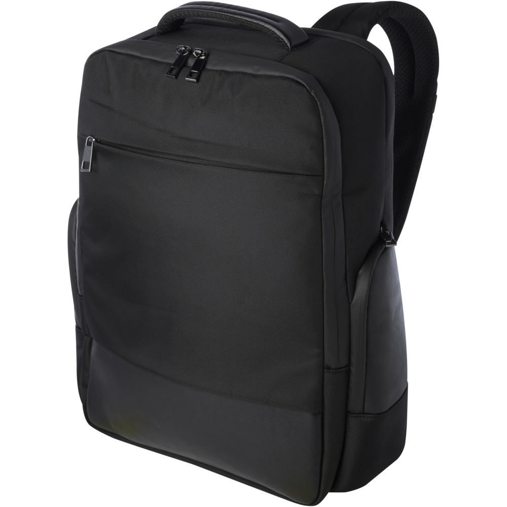 Logo trade promotional merchandise picture of: Expedition Pro 15.6" GRS recycled laptop backpack 25L