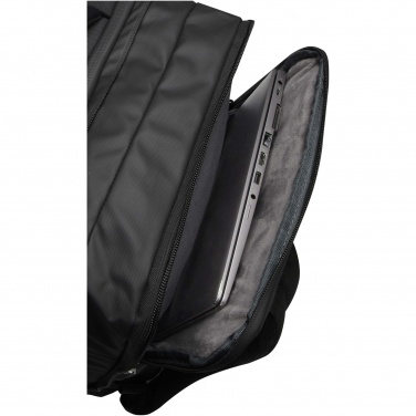 Logotrade promotional merchandise image of: Expedition Pro 17" GRS recycled expandable laptop backpack 35L