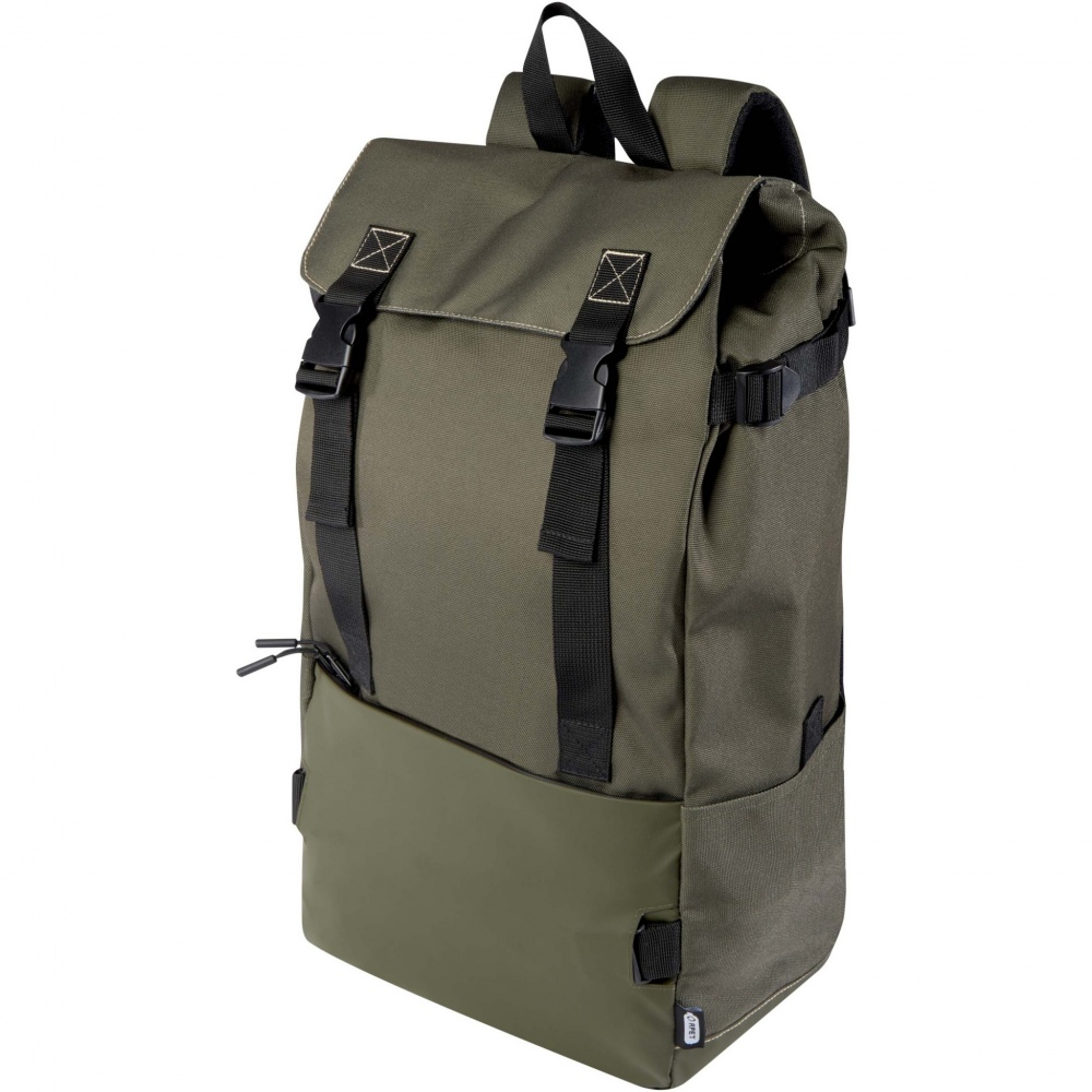 Logo trade promotional products image of: Roam GRS recycled modular backpack