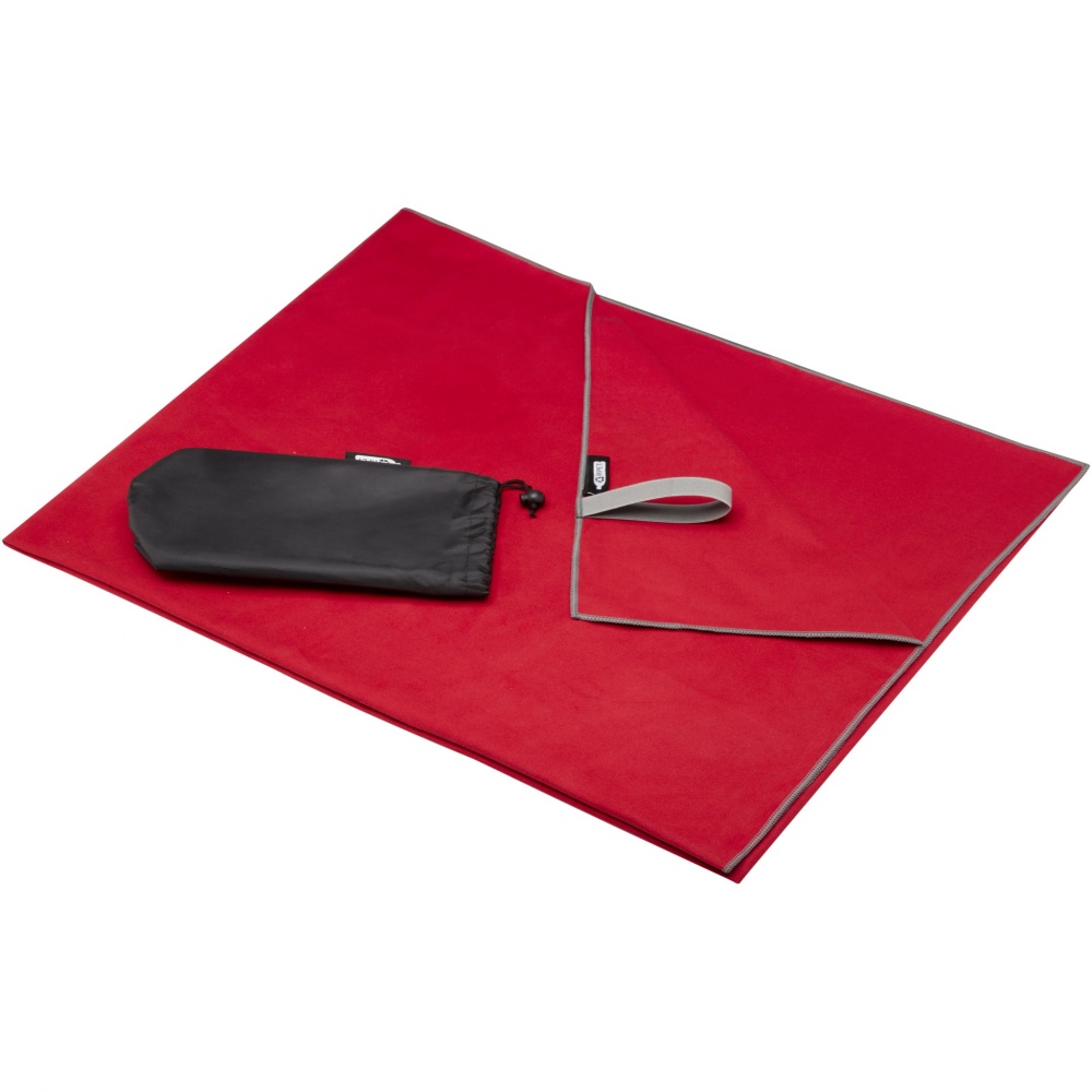 Logo trade promotional gifts image of: Pieter GRS ultra lightweight and quick dry towel 100x180 cm