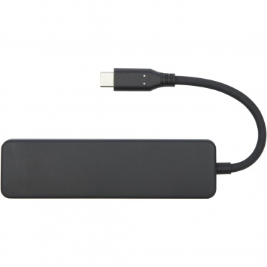 Logotrade promotional gifts photo of: Loop RCS recycled plastic multimedia adapter USB 2.0-3.0 with HDMI port