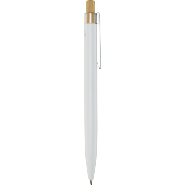 Logo trade promotional gift photo of: Nooshin recycled aluminium ballpoint pen (black ink)