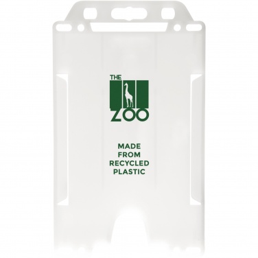 Logotrade promotional gift image of: Pierre recycled plastic card holder 
