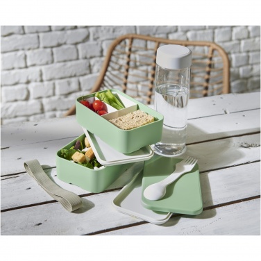 Logotrade promotional merchandise image of: MIYO Renew double layer lunch box