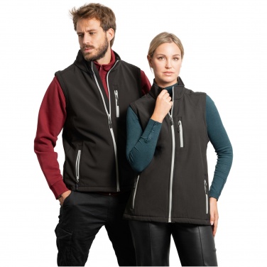 Logo trade promotional gift photo of: Nevada unisex softshell bodywarmer