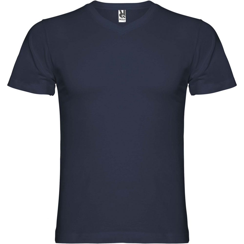 Logo trade promotional merchandise photo of: Samoyedo short sleeve men's v-neck t-shirt