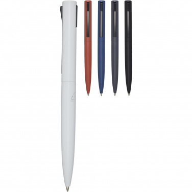 Logo trade promotional products image of: Juana recycled aluminium ballpoint pen