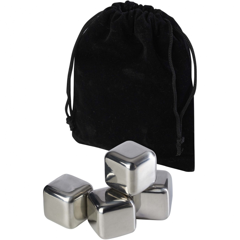 Logo trade corporate gift photo of: Froz stainless steel ice cubes set