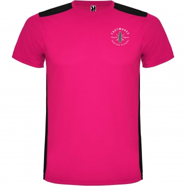 Logo trade promotional giveaways image of: Detroit short sleeve kids sports t-shirt