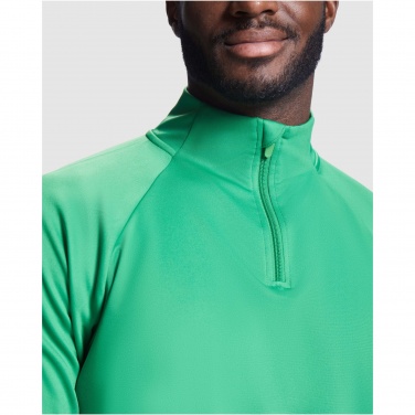 Logo trade promotional products image of: Epiro long sleeve unisex quarter zip sweatshirt