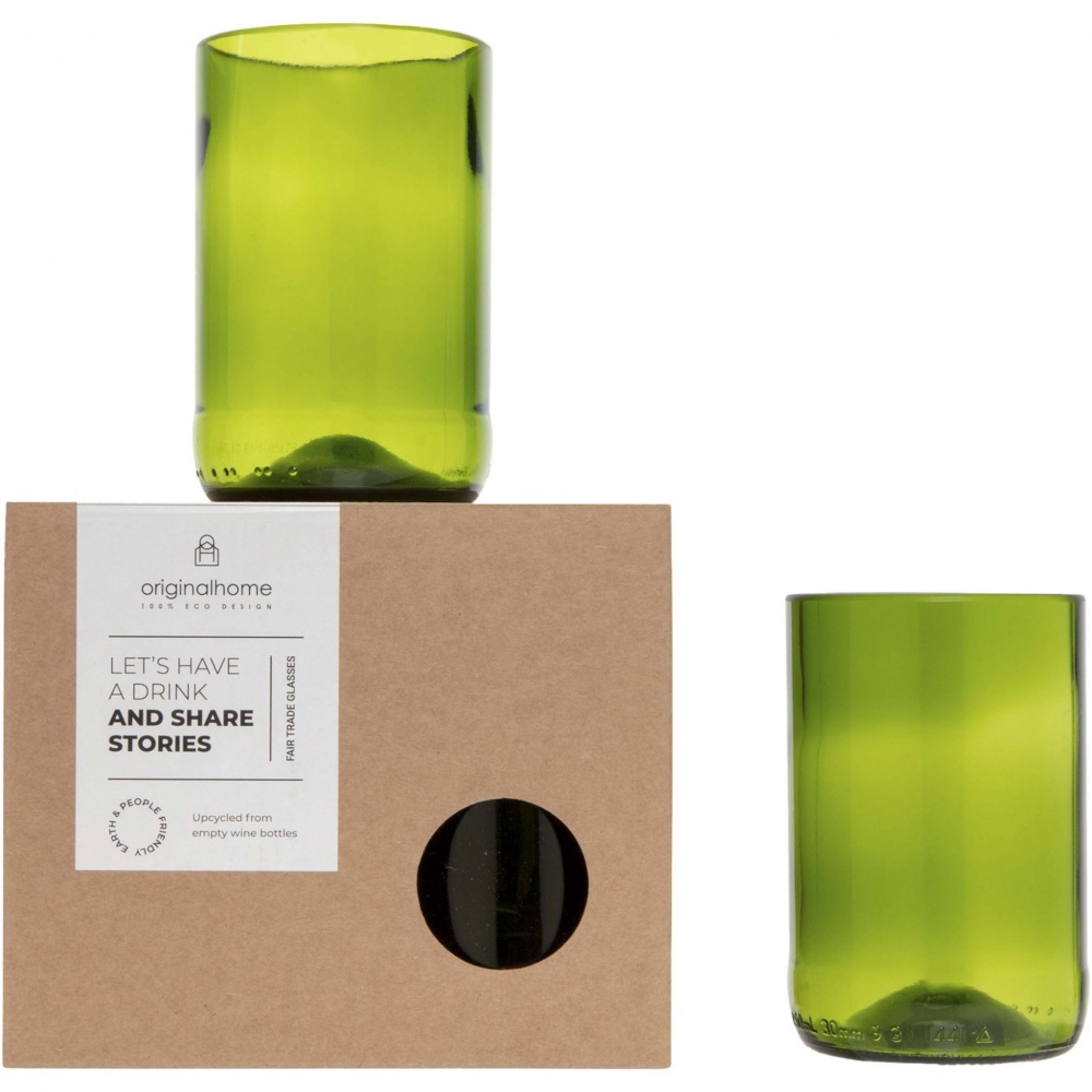 Logo trade corporate gift photo of: Originalhome 280 ml drinking glass set