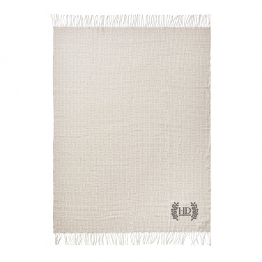 Logo trade advertising products image of: VINGA Lenox blanket